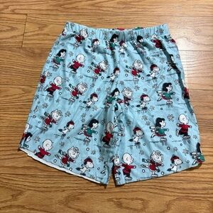Peanuts Pajama Shorts Large